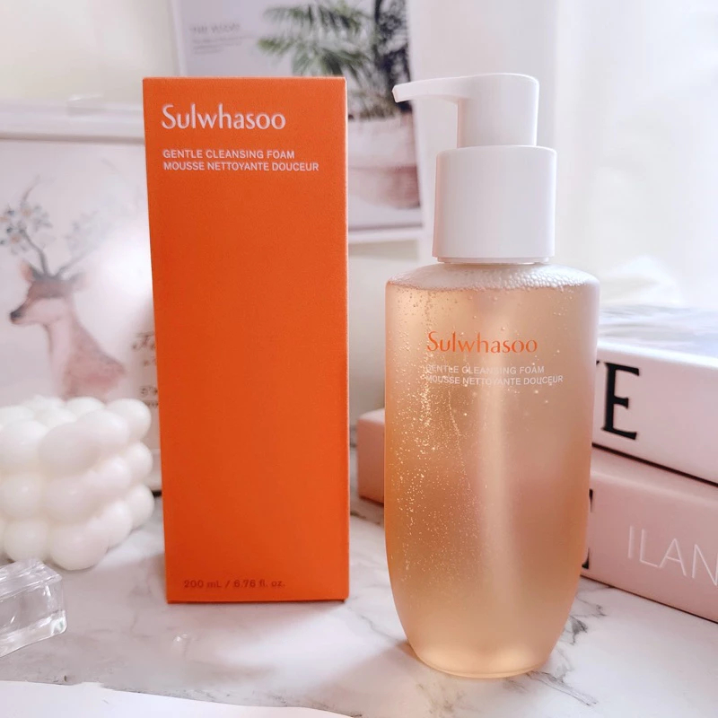 Sữa rửa mặt Sulwhasoo Gentle Cleansing Foam Làm Sạch Da Dịu Nhẹ - Ever Queen