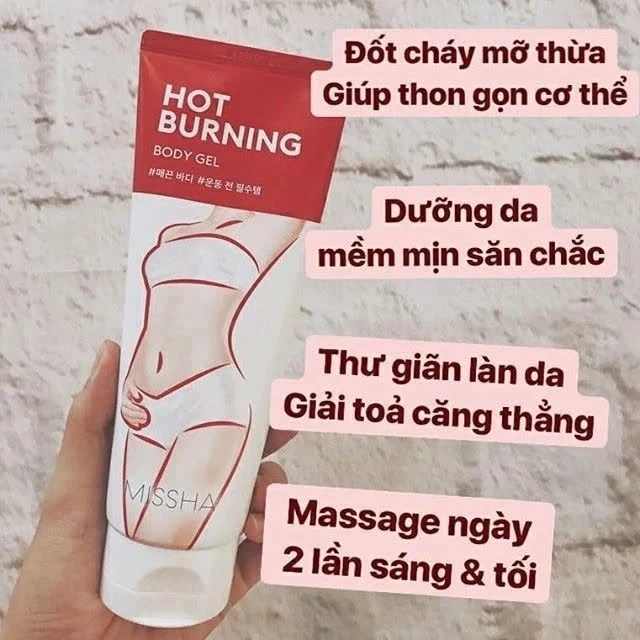Gel Massage Tan Mỡ Missha Hot Burning 200ml - Ever Queen