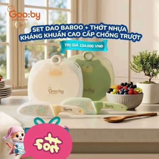 Set dao thớt mini cao cấp kháng khuẩn chống nấm mốc an toàn