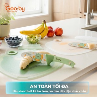 Set dao thớt mini cao cấp kháng khuẩn chống nấm mốc an toàn