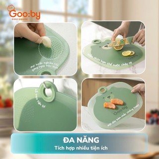 Set dao thớt mini cao cấp kháng khuẩn chống nấm mốc an toàn