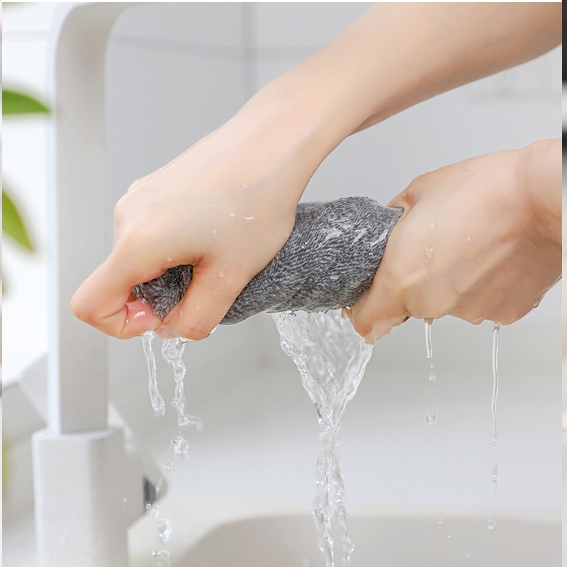 Set 10 khăn lau bếp 25*25cm  , lau nhà cửa kích thước khăn, khăn lau siêu thấm hút