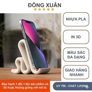 Giá đỡ điện thoại uốn lượn – Thiết kế nghệ thuật, in 3D hiện đại(có hàng sau 2 ngày)
