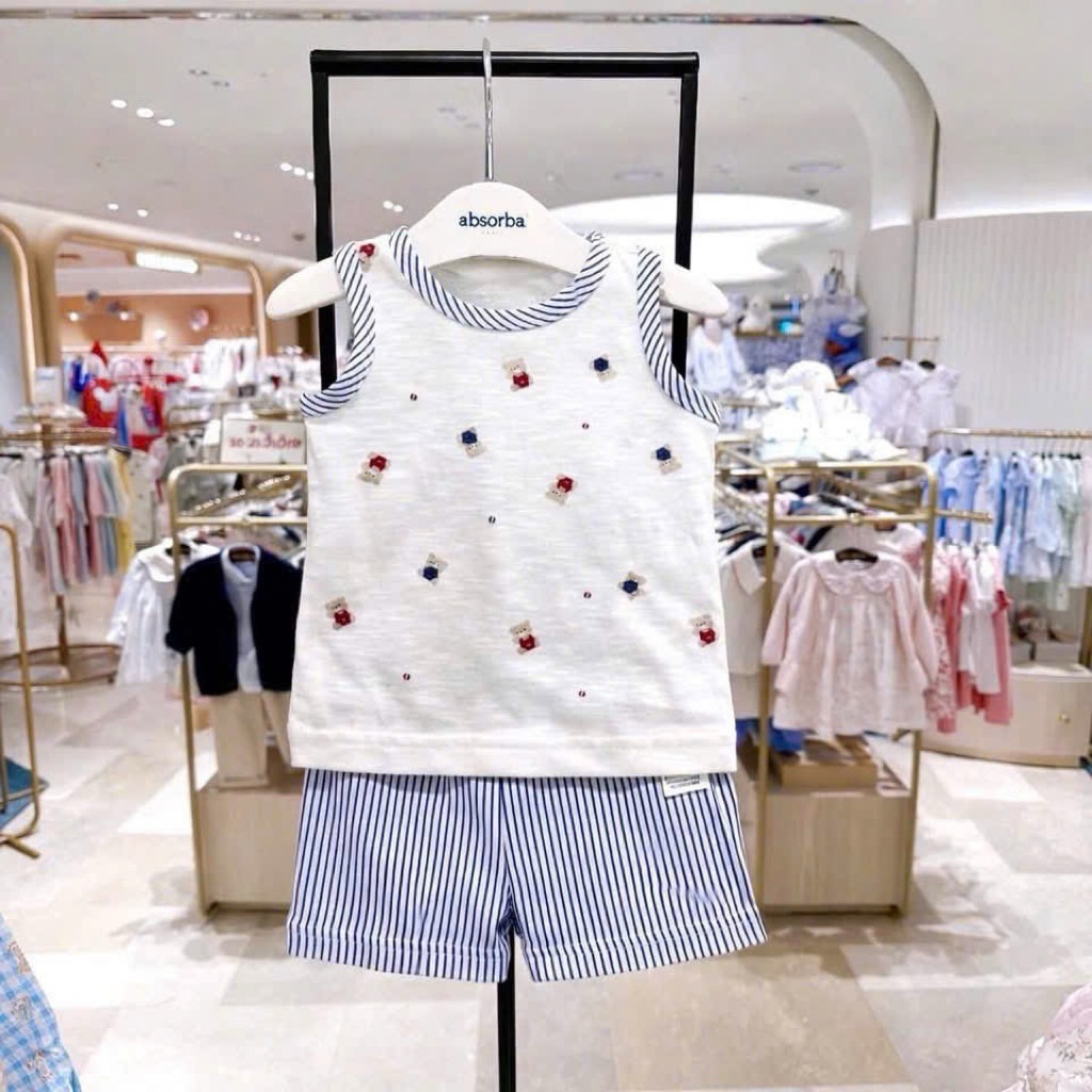 Bộ Balo nối truyền absorba thay nhãn chất cotton xước mềm mát