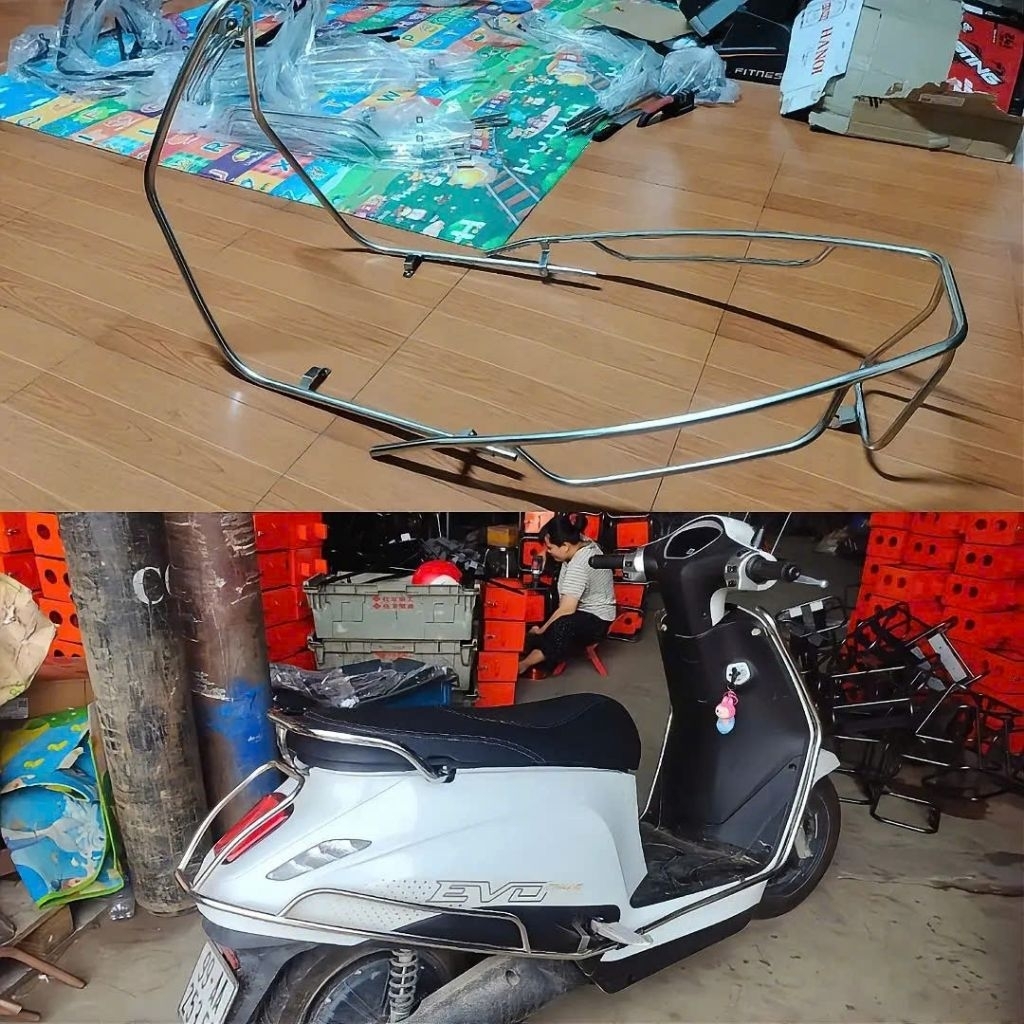khung quây bảo vệ xe điện vinfast EVO Grand (hàng chất lượng loại 1 )