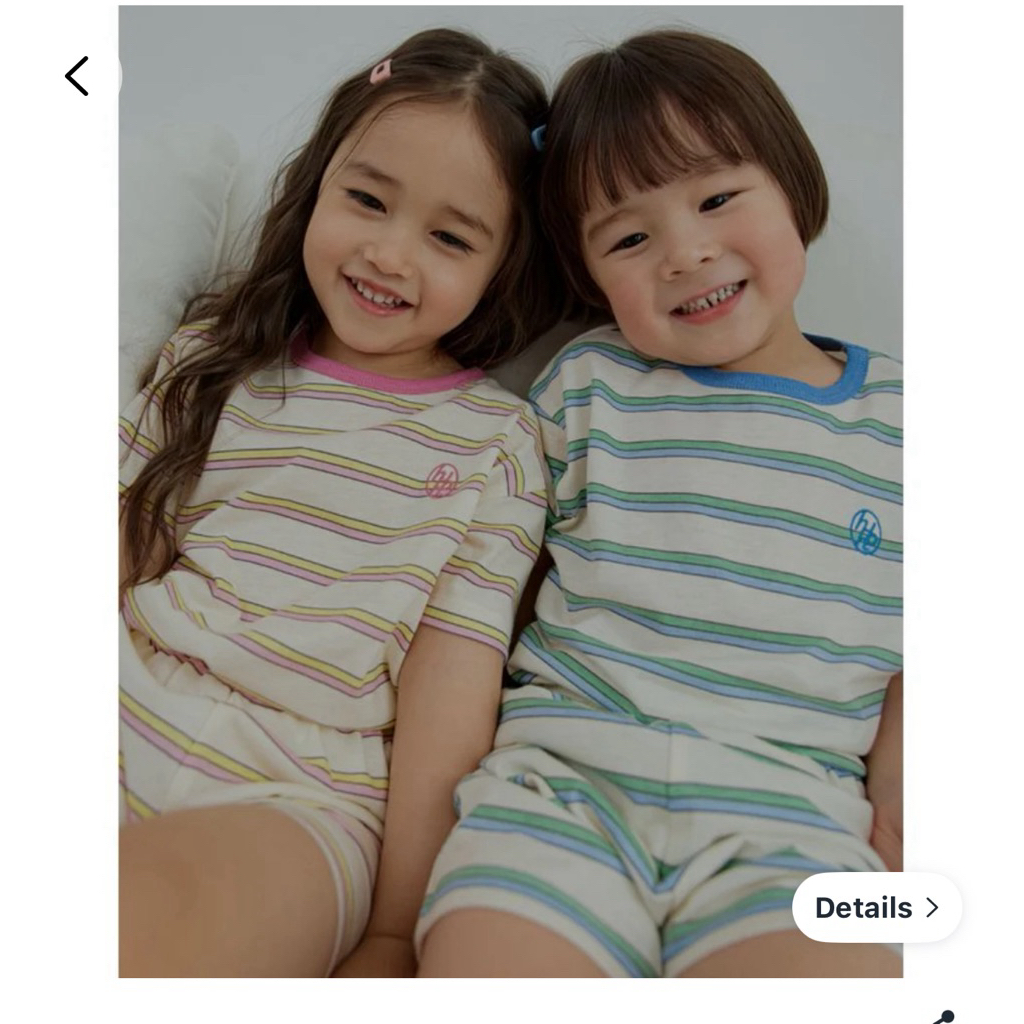 Bộ cộc tay Happybus xuất hàn cho bé trai và gái (Fulltag giấy)