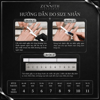 Nhẫn Nam đính đá Titan cao cấp bền bỉ ZENNITH ACCESSORIES ZNN116