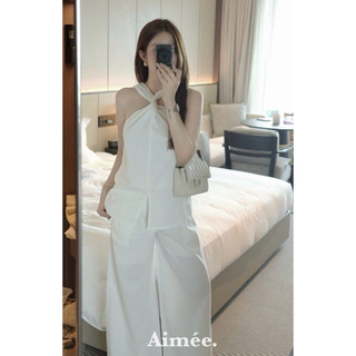 [𝑳𝒂𝒏𝒂𝒏𝒉.𝒔𝒕𝒖𝒅𝒊𝒐] Set linen siu hot 2 lớp không lo lộ [Ảnh thật ]