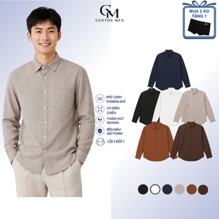 Áo Sơ Mi Nam Vải Đũi Nilen – Phong Cách Cao Cấp, Đa Dạng Màu, Form Relaxed, Thoáng Mát SM100