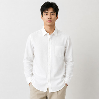 Áo Sơ Mi Nam Vải Đũi Nilen – Phong Cách Cao Cấp, Đa Dạng Màu, Form Relaxed, Thoáng Mát SM100