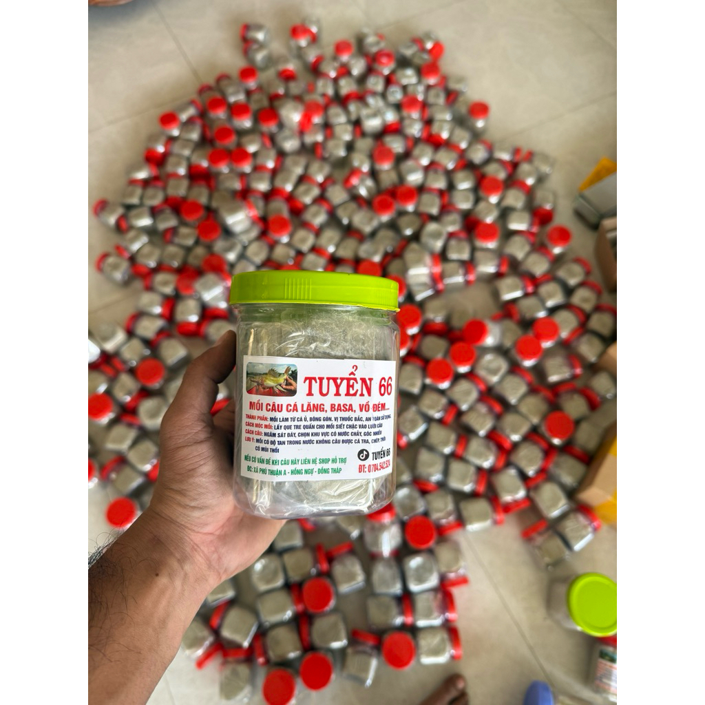 mồi câu cá lăng 1kg cực nhạy