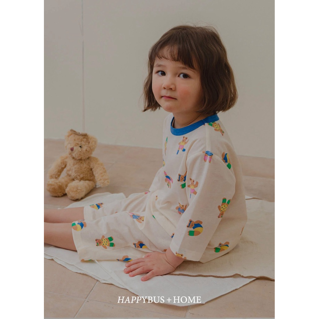 Bộ lửng happybus siêu xinh cho bé (hàng dư có thể thiếu tag giấy hoặc cắt tag)