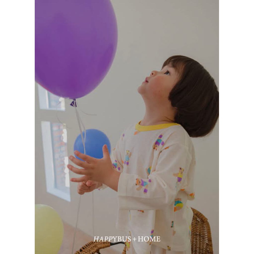 Bộ lửng happybus siêu xinh cho bé (hàng dư có thể thiếu tag giấy hoặc cắt tag)