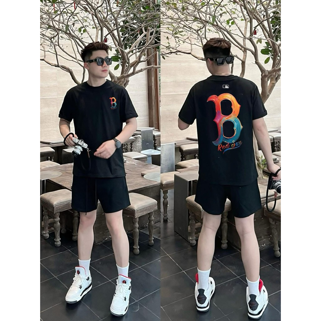 Bộ Phông MLB 100% cotton định lượng 260gsm mềm mại, thoáng mát.