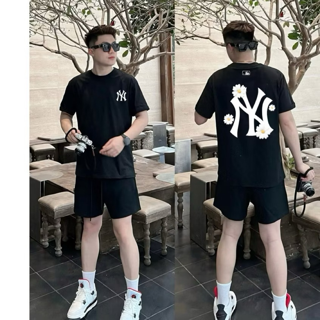 Bộ Phông MLB 100% cotton định lượng 260gsm mềm mại, thoáng mát.