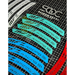 |1 Bộ| Tem Sticker DTF Dán Mâm MFZ CNC V2 Mẫu 2026 - Có 5 Màu Sắc