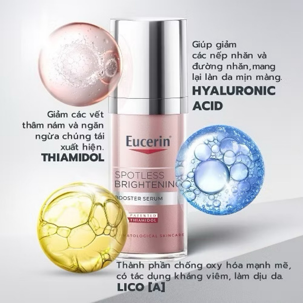 Eucerin Spotless Brightening Booster Serum Mờ Thâm Nám Sáng Da Thiamidol 30ml Chính Hãng