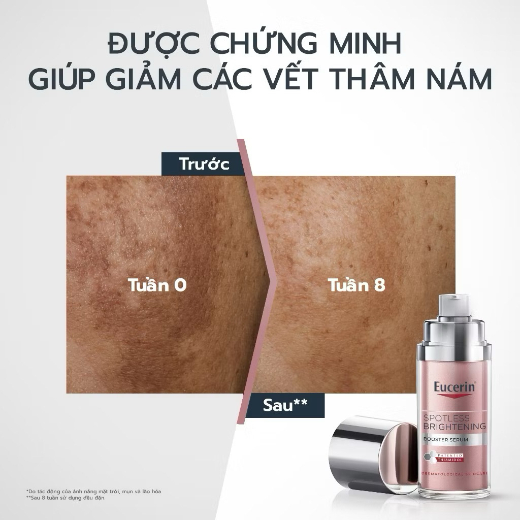 Eucerin Spotless Brightening Booster Serum Mờ Thâm Nám Sáng Da Thiamidol 30ml Chính Hãng