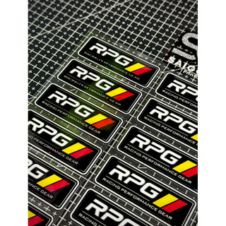 |1 Cặp| Tem Sticker DTF Dán Phuộc Bình Dầu & Phuộc Trước RPG Racing Performance Gear 2026