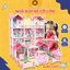 Đồ Chơi Nhà Biệt Thự Lâu Đài Công Chúa DIY Zuba Toys Phát Triển Tư Duy Sáng Tạo Cho Bé Gái Tự Lắp