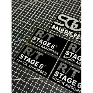 |1 Cặp| Tem Sticker DTF Dán Phuộc Trước Stage 6 R/T