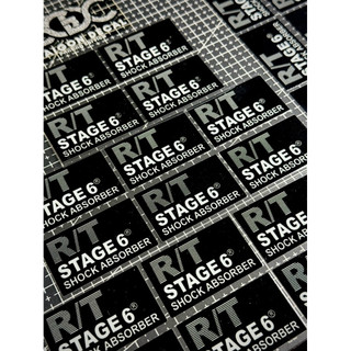 |1 Cặp| Tem Sticker DTF Dán Phuộc Trước Stage 6 R/T