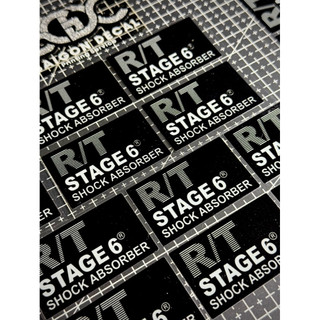 |1 Cặp| Tem Sticker DTF Dán Phuộc Trước Stage 6 R/T
