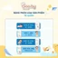 Tã/bỉm quần dán Gooby extra ngày-đêm chống tràn hiệu quả đủ size M/L/XL/XXL cho bé