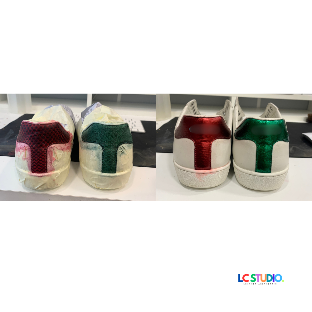Màu Sơn Hiệu Ứng Phục Hồi Gót Giày Dành Cho Đồ Da,Giày Dép, Túi Xách, Sneaker Đồ Hiệu LC Studio.