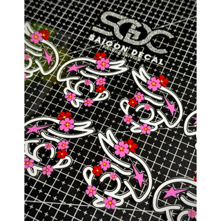 |1 Cái/Cặp| Tem Sticker DTF Special Speed Bunny 56 Team - Fifty Six Sticker - Japan Style 2026