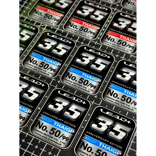 |1 Cái/Cặp| Tem Sticker DTF Tem Lead+ 35 Anniversary Edition ThaiGp - Special 2026