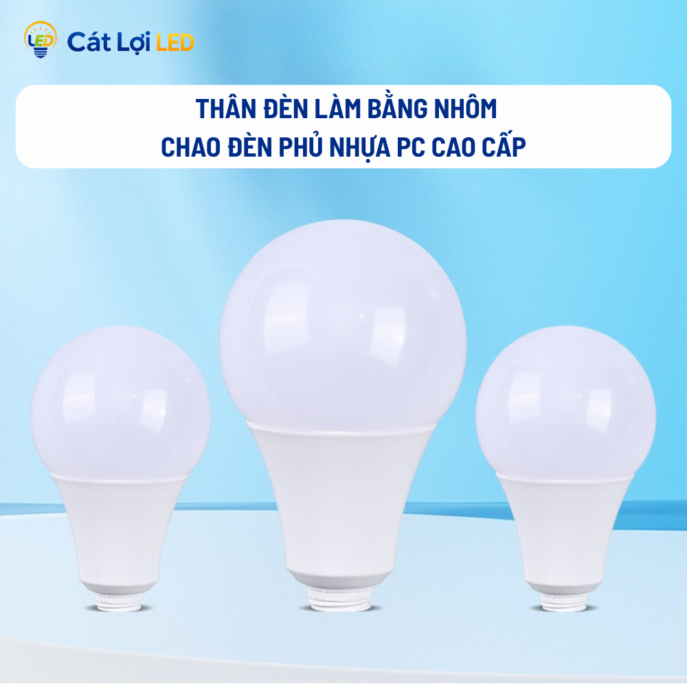 BÓNG BÚP TRÒN 3W/5W/ 7W/12W SÁNG VÀNG/ TRẮNG LẮP ĐUI ĐÈN E27 TRANG TRÍ