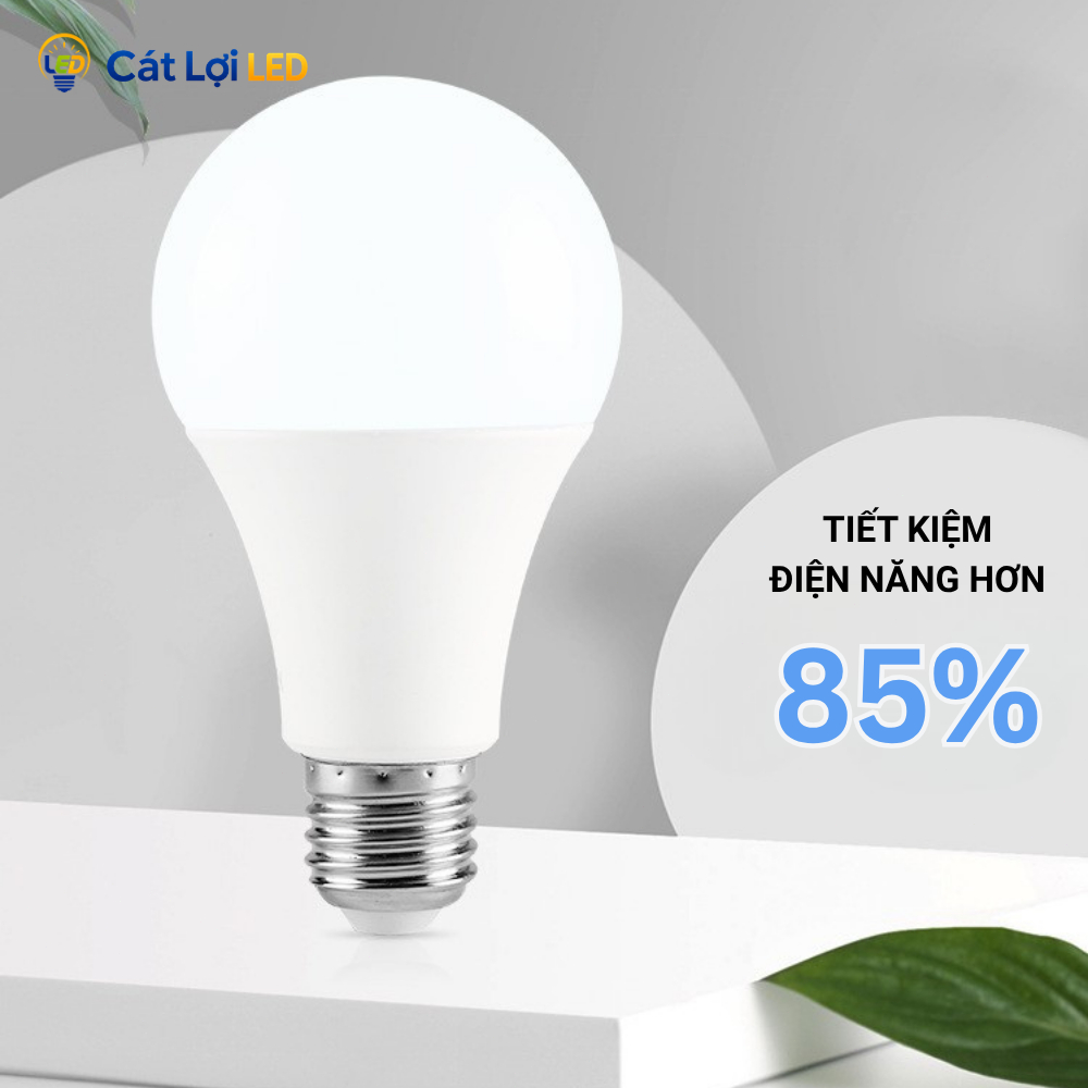 BÓNG BÚP TRÒN 3W/5W/ 7W/12W SÁNG VÀNG/ TRẮNG LẮP ĐUI ĐÈN E27 TRANG TRÍ