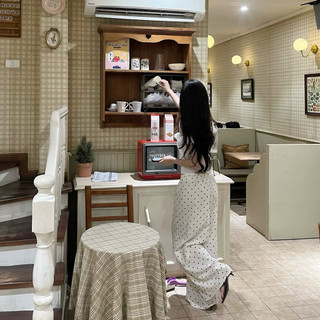 Quần chấm bi ống rộng chất linen - Pearla.studio