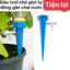 đầu tưới nhỏ giọt tự động gắn chai