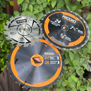 Lưỡi Cưa Đĩa Ryobi / Ridgid Mỹ Khảm Hợp Kim Cao Cấp - Lưỡi Cắt Gỗ Nhiều Kích Thước (Hàng Bãi)