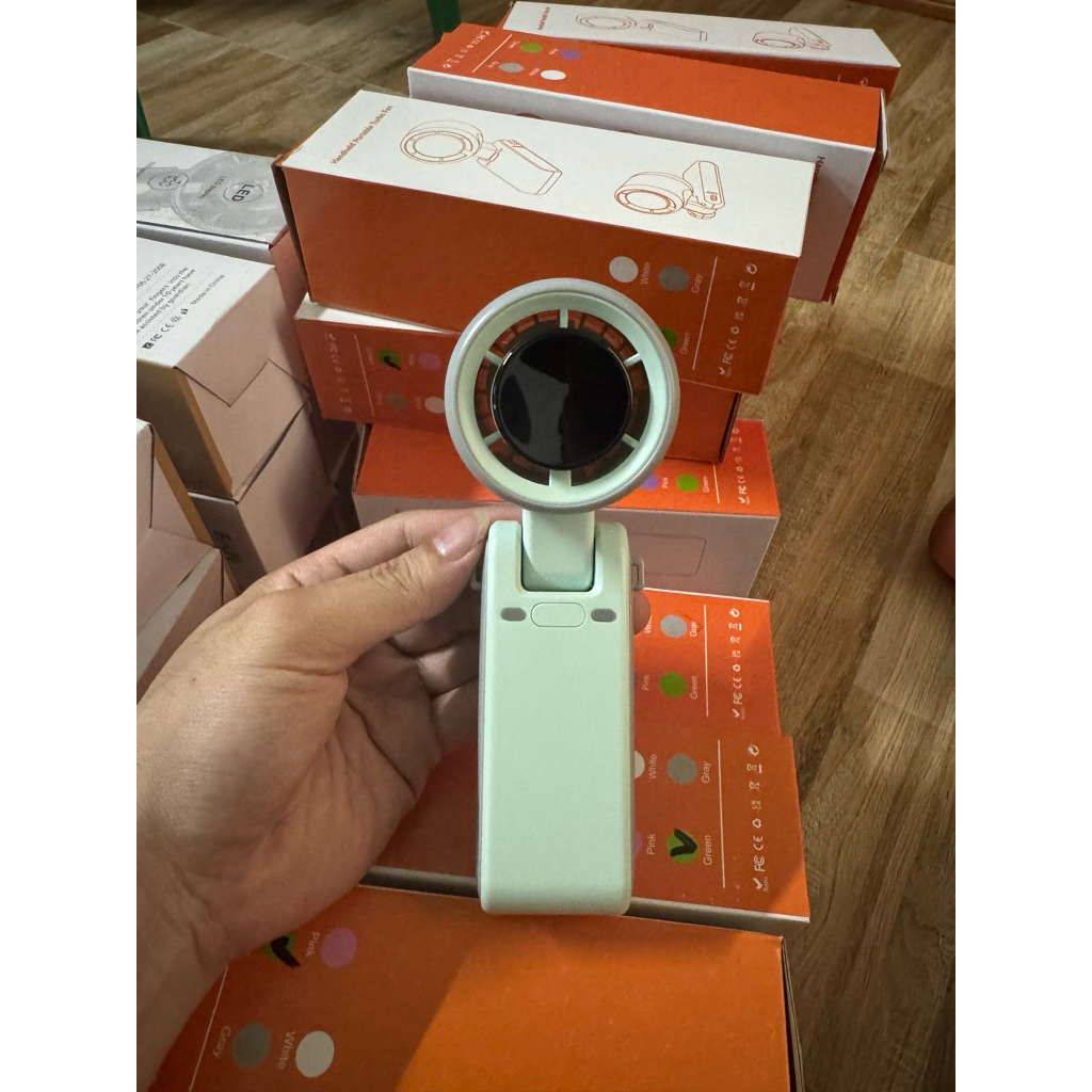 QUẠT MINI CẦM TAY GẤP GỌN THÔNG MINH – PHIÊN BẢN NÂNG CẤP MỚI
