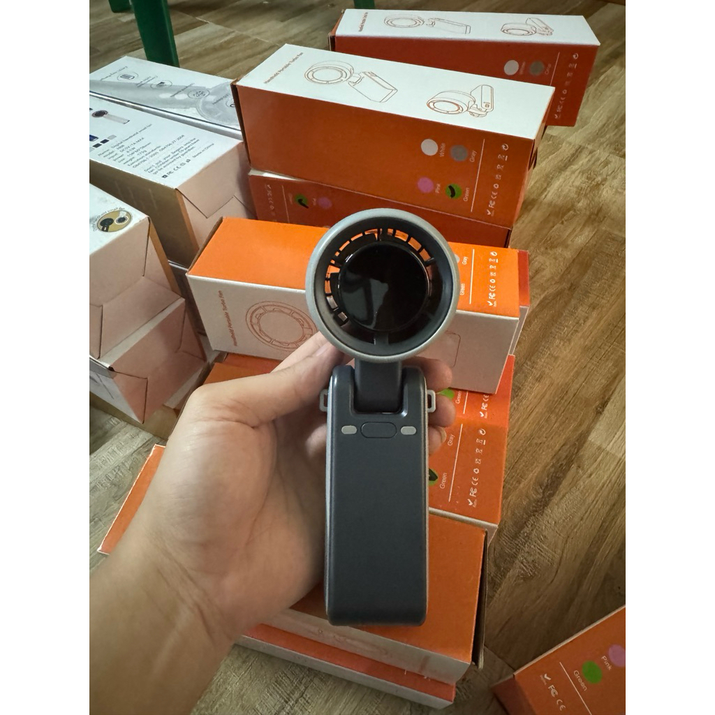 QUẠT MINI CẦM TAY GẤP GỌN THÔNG MINH – PHIÊN BẢN NÂNG CẤP MỚI