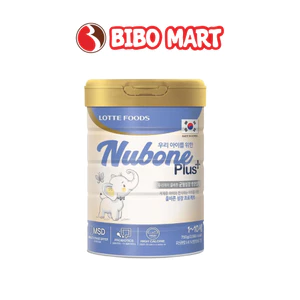 Sữa Nubone Plus+ Lon 750g Cho Trẻ 1 - 10 Tuổi Hỗ Trợ Cải Thiện Cân Nặng - Bibo Mart