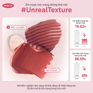 [LIVESTREAM] Son tint lì mịn với hiệu ứng blur mềm mại hince Nu Blur Tint 3.8ml
