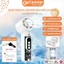 Quạt mini để bàn pin 4000mah dùng liên tục đến 15h, quạt tích điện để bàn cỡ lớn xoay tự động