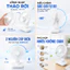 Quạt mini để bàn pin 4000mah dùng liên tục đến 15h, quạt tích điện để bàn cỡ lớn xoay tự động