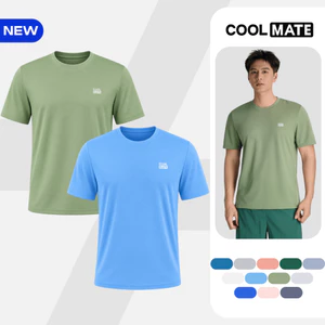 COMBO 2 ÁO THUN thể thao Essentials công nghệ Exdry 2.0 tập Gym Pickleball thoáng khí Coolmate