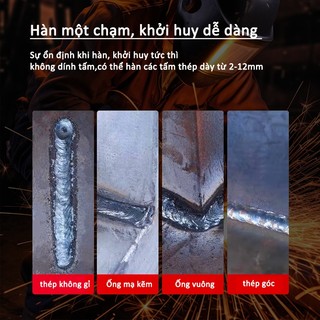Máy Hàn Mini MIG-250E Máy Hàn Que Điện Tử Kèm Bộ Phụ Kiện Máy hàn tích hợp, bảo hành 1 năm