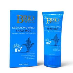 Kem Chống Nắng Thảo Mộc BRIO White – Bật Tông, Che Khuyết Điểm, Bảo Vệ Da UV