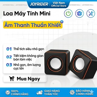 Loa Mini Để Bàn JOYRIDER Cao Cấp - Âm Thanh Thuần Khiết, Bass Mạnh, Siêu Gọn Nhẹ