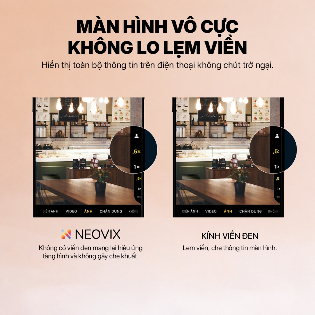 【KHÔNG VIỀN】02 Kính Cường Lực iPhone Tự Dán Chống Vân Tay Chống Nhìn Trộm iPhone 15 16 17 14 Pro Max