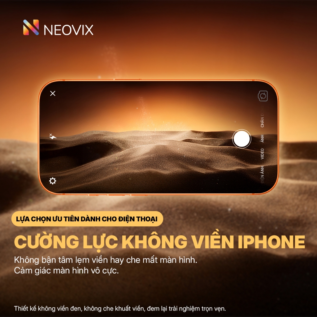 【KHÔNG VIỀN】02 Kính Cường Lực iPhone Tự Dán Chống Vân Tay Chống Nhìn Trộm iPhone 15 16 17 14 Pro Max