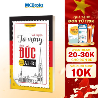 Sách - Vở luyện từ vựng tiếng Đức dành cho cấp độ A1 - B1
