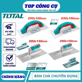Bàn chà TOTAL chính hãng, bàn xoa chà nhám cao cấp, tay cầm chắc chắn, chà phẳng tường DNTT